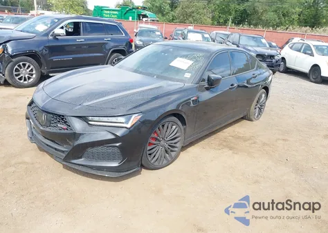 2022 Acura Tlx Type S z USA, uszkodzony, nr VIN 19UUB7F01NA002256
